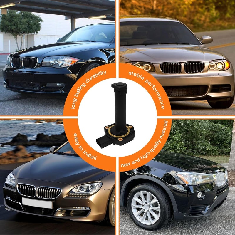 KEVCCE 12617567723 Oil Level Sensor for BMW 128i 2008-2013, Replace 12617607910, 12610422012, 12610412430, 12610148464, 12610400034 - Image 2